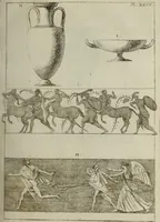 An illustration from Recueil d'antiquités égyptiennes, étrusques, greques et romaines (1752)