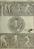 An illustration from Recueil d'antiquités égyptiennes, étrusques, greques et romaines (1752)