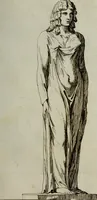 An illustration from Recueil d'antiquités égyptiennes, étrusques, greques et romaines (1752)