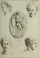 An illustration from Recueil d'antiquités égyptiennes, étrusques, greques et romaines (1752)