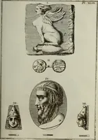 An illustration from Recueil d'antiquités égyptiennes, étrusques, greques et romaines (1752)