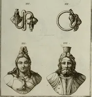 An illustration from Recueil d'antiquités égyptiennes, étrusques, greques et romaines (1752)