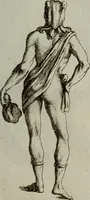 An illustration from Recueil d'antiquités égyptiennes, étrusques, greques et romaines (1752)