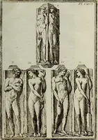 An illustration from Recueil d'antiquités égyptiennes, étrusques, greques et romaines (1752)
