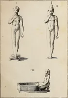 An illustration from Recueil d'antiquités égyptiennes, étrusques, greques et romaines (1752)