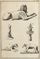 An illustration from Recueil d'antiquités égyptiennes, étrusques, greques et romaines (1752)