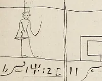An illustration from Recueil d'antiquités égyptiennes, étrusques, greques et romaines (1752)