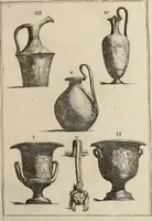 An illustration from Recueil d'antiquités égyptiennes, étrusques, greques et romaines (1752)