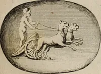 An illustration from Recueil d'antiquités égyptiennes, étrusques, greques et romaines (1752)
