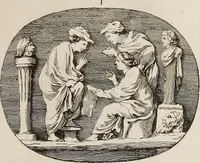 An illustration from Recueil d'antiquités égyptiennes, étrusques, greques et romaines (1752)