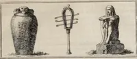 An illustration from Recueil d'antiquités égyptiennes, étrusques, greques et romaines (1752)