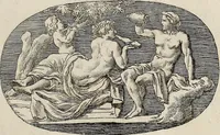 An illustration from Recueil d'antiquités égyptiennes, étrusques, greques et romaines (1752)