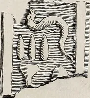 An illustration from Recueil d'antiquités égyptiennes, étrusques, greques et romaines (1752)