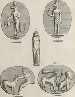 An illustration from Recueil d'antiquités égyptiennes, étrusques, greques et romaines (1752)