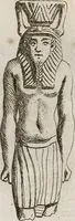 An illustration from Recueil d'antiquités égyptiennes, étrusques, greques et romaines (1752)