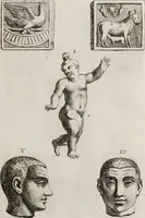An illustration from Recueil d'antiquités égyptiennes, étrusques, greques et romaines (1752)