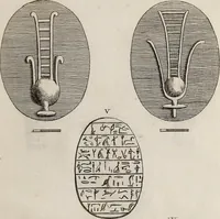An illustration from Recueil d'antiquités égyptiennes, étrusques, greques et romaines (1752)