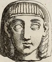 An illustration from Recueil d'antiquités égyptiennes, étrusques, greques et romaines (1752)