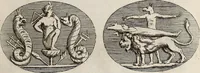 An illustration from Recueil d'antiquités égyptiennes, étrusques, greques et romaines (1752)