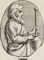 An illustration from Recueil d'antiquités égyptiennes, étrusques, greques et romaines (1752)