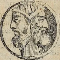 An illustration from Recueil d'antiquités égyptiennes, étrusques, greques et romaines (1752)