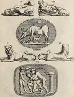 An illustration from Recueil d'antiquités égyptiennes, étrusques, greques et romaines (1752)