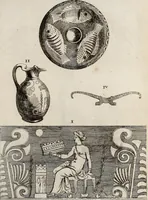 Picture 104 of 281 from Recueil d'antiquités égyptiennes, étrusques, greques et romaines (1752), leaf 242