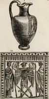 An illustration from Recueil d'antiquités égyptiennes, étrusques, greques et romaines (1752)