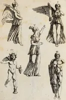 An illustration from Recueil d'antiquités égyptiennes, étrusques, greques et romaines (1752)