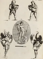 An illustration from Recueil d'antiquités égyptiennes, étrusques, greques et romaines (1752)