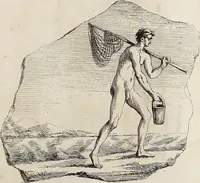 An illustration from Recueil d'antiquités égyptiennes, étrusques, greques et romaines (1752)