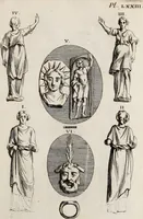 An illustration from Recueil d'antiquités égyptiennes, étrusques, greques et romaines (1752)