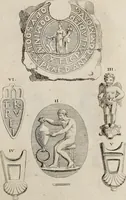 An illustration from Recueil d'antiquités égyptiennes, étrusques, greques et romaines (1752)