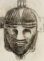 An illustration from Recueil d'antiquités égyptiennes, étrusques, greques et romaines (1752)