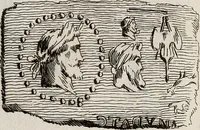 An illustration from Recueil d'antiquités égyptiennes, étrusques, greques et romaines (1752)