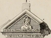 An illustration from Recueil d'antiquités égyptiennes, étrusques, greques et romaines (1752)
