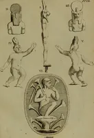 An illustration from Recueil d'antiquités égyptiennes, étrusques, greques et romaines (1752)