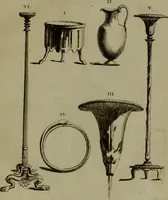 An illustration from Recueil d'antiquités égyptiennes, étrusques, greques et romaines (1752)