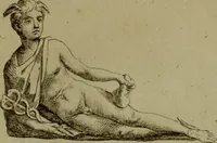 An illustration from Recueil d'antiquités égyptiennes, étrusques, greques et romaines (1752)