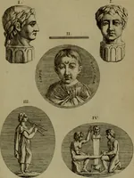 An illustration from Recueil d'antiquités égyptiennes, étrusques, greques et romaines (1752)