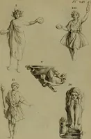 An illustration from Recueil d'antiquités égyptiennes, étrusques, greques et romaines (1752)