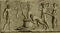 An illustration from Recueil d'antiquités égyptiennes, étrusques, greques et romaines (1752)