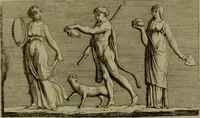 An illustration from Recueil d'antiquités égyptiennes, étrusques, greques et romaines (1752)