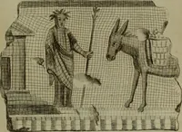 An illustration from Recueil d'antiquités égyptiennes, étrusques, greques et romaines (1752)