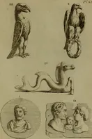 An illustration from Recueil d'antiquités égyptiennes, étrusques, greques et romaines (1752)
