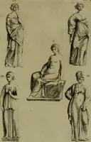 An illustration from Recueil d'antiquités égyptiennes, étrusques, greques et romaines (1752)