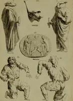An illustration from Recueil d'antiquités égyptiennes, étrusques, greques et romaines (1752)
