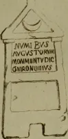 An illustration from Recueil d'antiquités égyptiennes, étrusques, greques et romaines (1752)