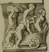 An illustration from Recueil d'antiquités égyptiennes, étrusques, greques et romaines (1752)