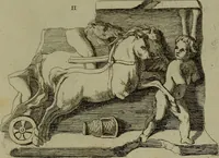 An illustration from Recueil d'antiquités égyptiennes, étrusques, greques et romaines (1752)